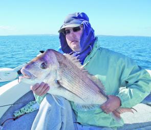 Steven Waite took out the snapper category with this impressive 5.44kg snapper.